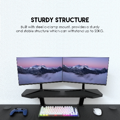 Picture of Fantech ACGD171 Monitor Stand Premium Material and Maximize Desk Space