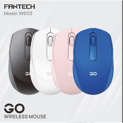 Picture of FANTECH W603 GO SERIES 1600dpi Wireless 2.4GHz Optical Sensor Mouse For PC Laptop