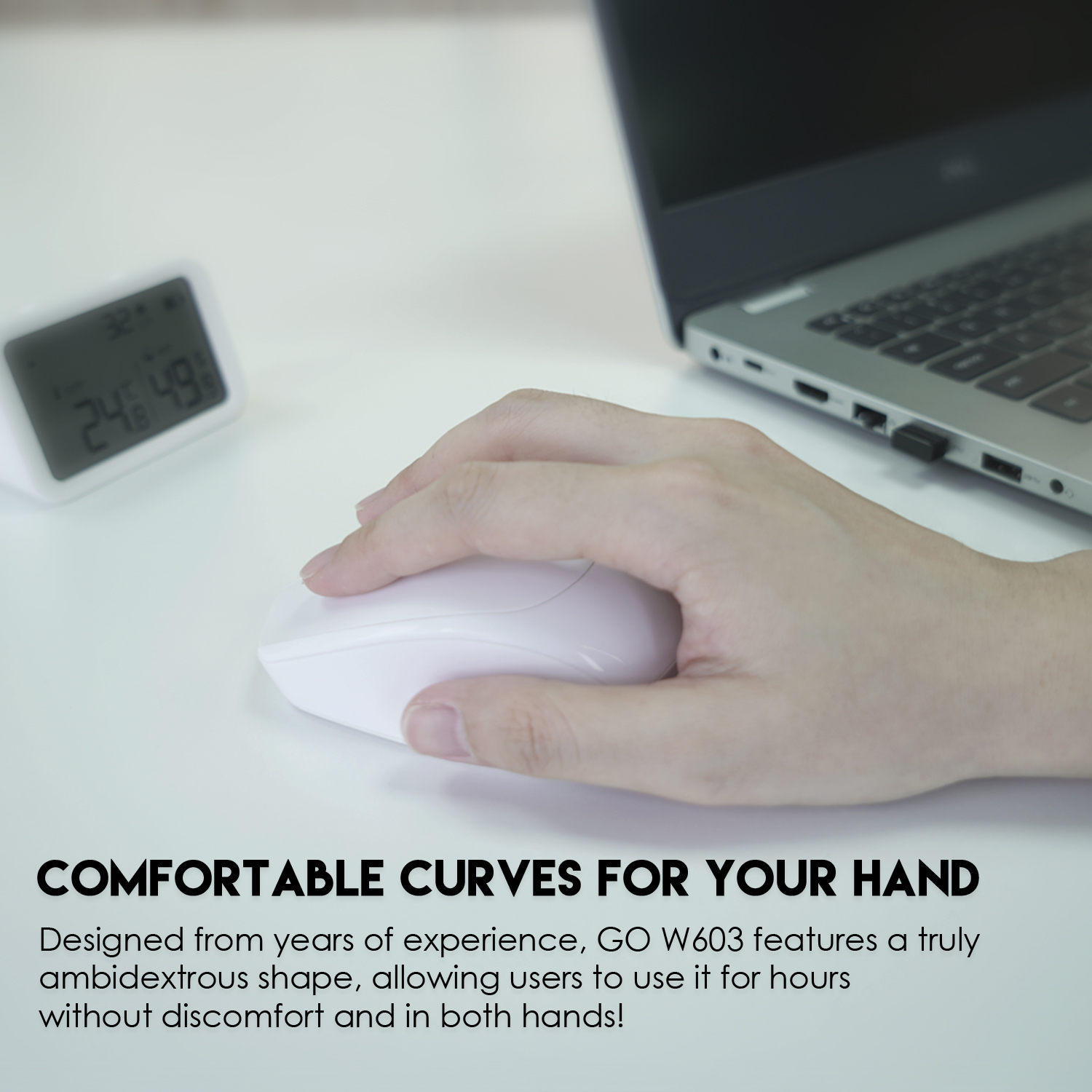 Picture of FANTECH W603 GO SERIES 1600dpi Wireless 2.4GHz Optical Sensor Mouse For PC Laptop