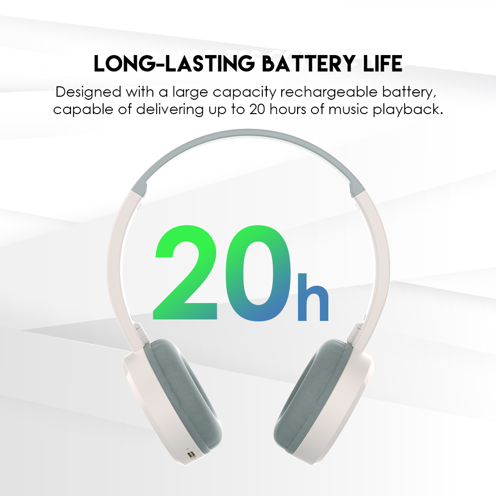 Picture of FANTECH WH02 GO AIR WIRELESS HEADPHONES LIGHTWEIGHT PERFECT COMFORT DUAL MODE BT5.0 & 3.5MM JACK GAMING HEADSET HEADPHONE FOR MOBILE PC LAPTOP.