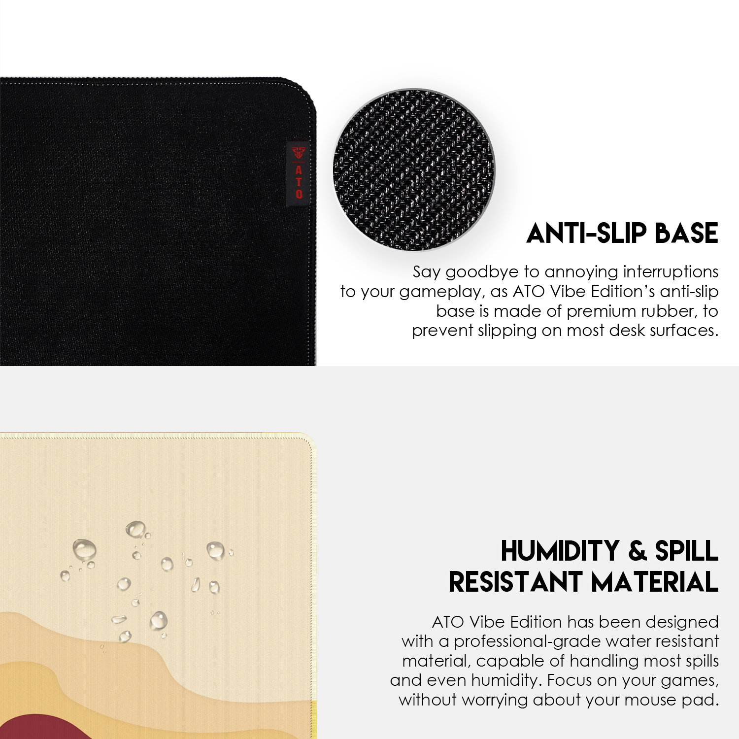 Picture of FANTECH ATO MP905 VIBE EDITION DESK MAT Durable Edge Stitching Water Proof Silky Smooth Surface Anti-Slip Base Mousepad Size 900x400x4mm For Gaming Gamers Design Royal Prince