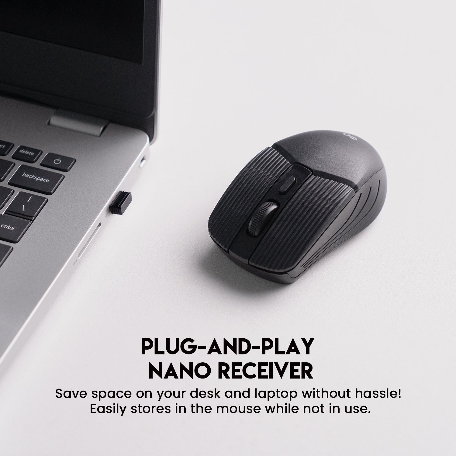 Picture of FANTECH GO W605 Wireless Mouse With 2.4Ghz Wireless Connection  Ergonomic Design For Gaming Gammer Office Home