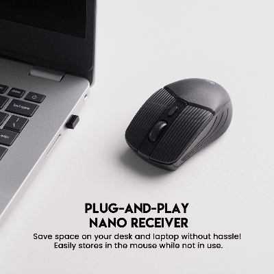 Picture of FANTECH GO W605 Wireless Mouse With 2.4Ghz Wireless Connection  Ergonomic Design For Gaming Gammer Office Home