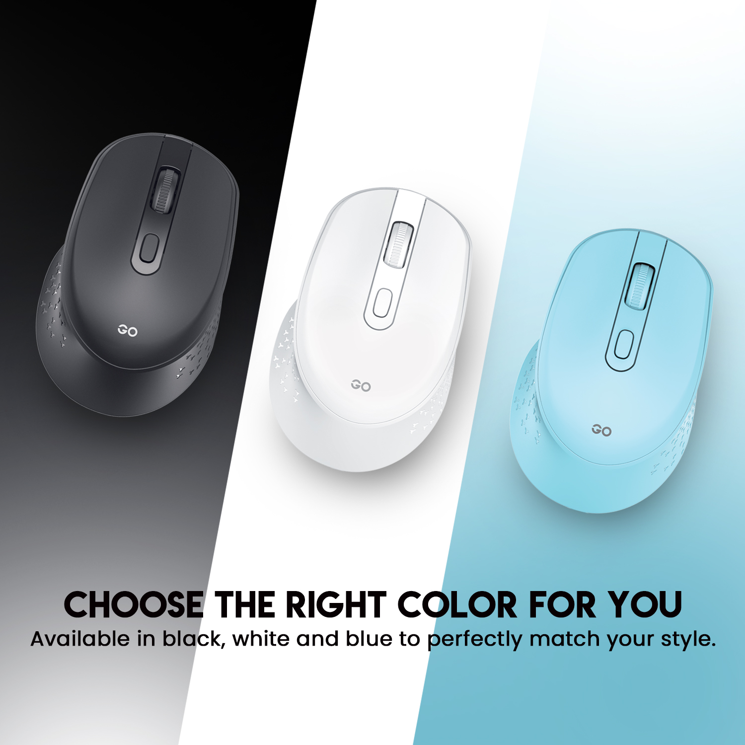 Picture of FANTECH GO W606 Wireless Mouse With 2.4GHz Wireless Connection  Ergonomic Design For Gaming Gammer Office Home