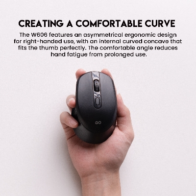 Picture of FANTECH GO W606 Wireless Mouse With 2.4GHz Wireless Connection  Ergonomic Design For Gaming Gammer Office Home