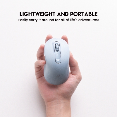Picture of FANTECH GO W608 Wireless Mouse With 2.4GHz Wireless Connection Symmetrical Grip Adjustable DPI 1600 For Gaming Gammer Office Home AA Battery Included