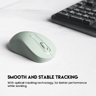 Picture of FANTECH GO W608 Wireless Mouse With 2.4GHz Wireless Connection Symmetrical Grip Adjustable DPI 1600 For Gaming Gammer Office Home AA Battery Included