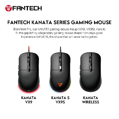 Picture of FANTECH VX9 Kanata Wired Gaming Mouse With Lighting Effects