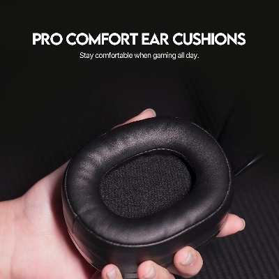 Picture of FANTECH HG29 Aurora USB 7.1 Surround Sound Gaming Headset RGB Lightning