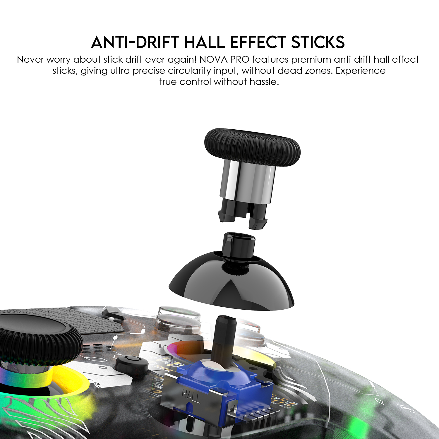 Picture of FANTECH WGP14V2 PRO NOVA Wireless Multi-Platform Gamepad Controller Joystick For PS4 PC