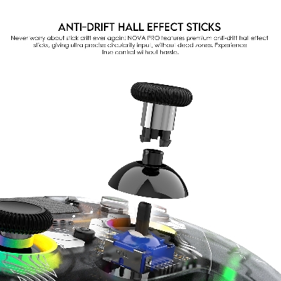 Picture of FANTECH WGP14V2 PRO NOVA Wireless Multi-Platform Gamepad Controller Joystick For PS4 PC