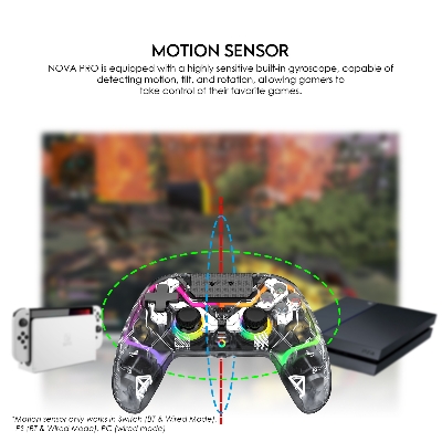 Picture of FANTECH WGP14V2 PRO NOVA Wireless Multi-Platform Gamepad Controller Joystick For PS4 PC