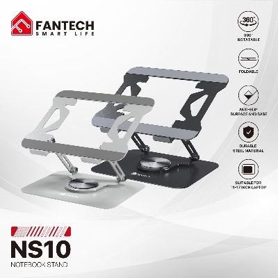 Picture of FANTECH NS10 Laptop Stand Black And Silver