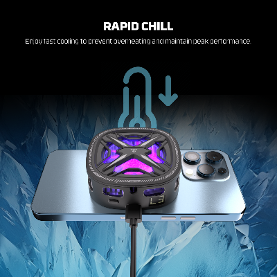 Picture of FANTECH PCM10 Gletser Max Phone Cooler With LCD Status Display