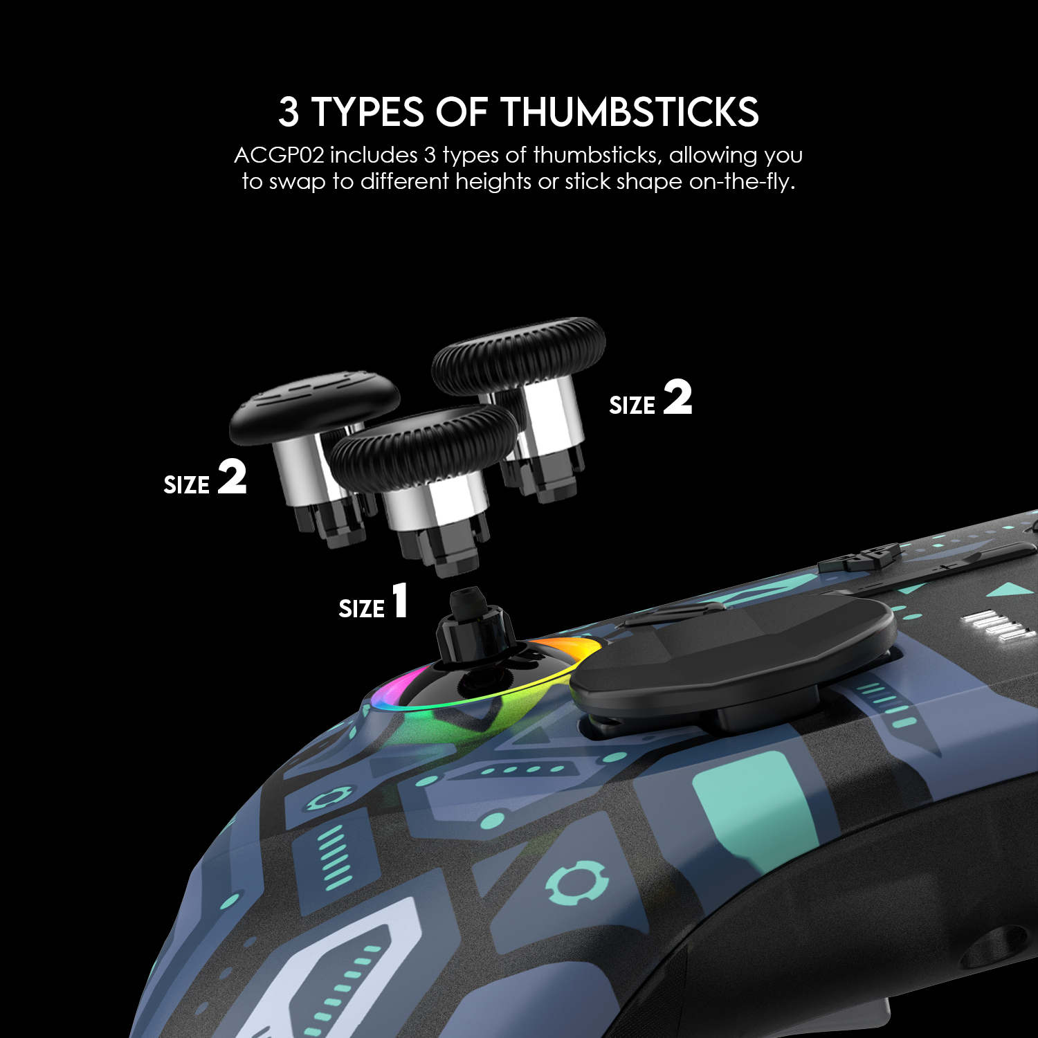 Picture of FANTECH ACGP02 GAMEPAD Accessories D-PAD Analog Replacement Kit For WGP15