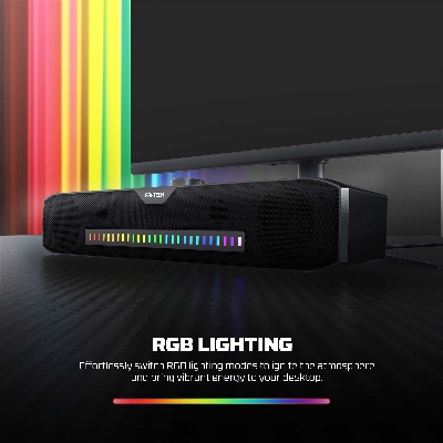 Picture of FANTECH GS303 GROOVE BAR DUAL MODE RGB Gaming Speaker Sound Bar