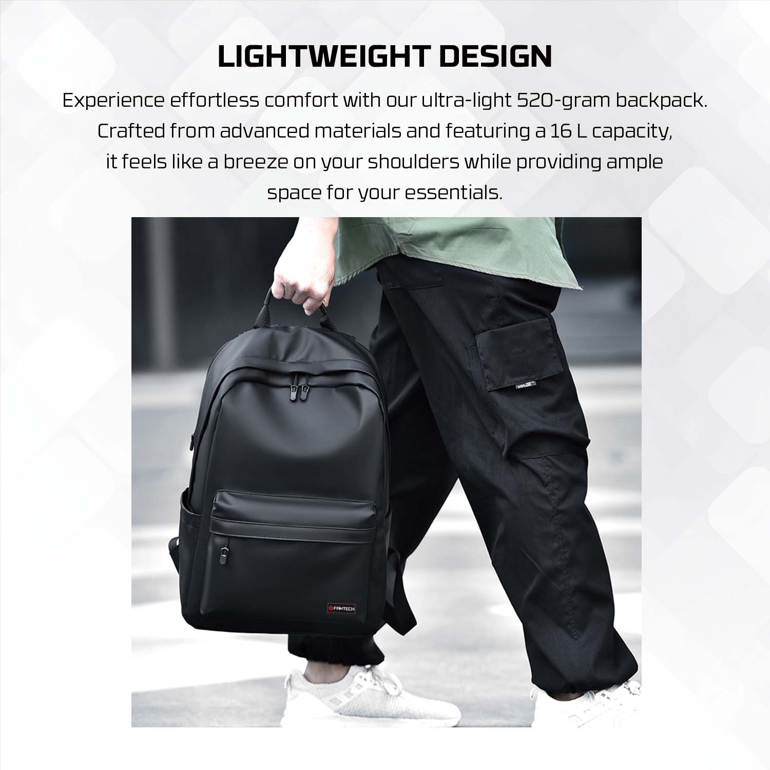 Picture of FANTECH BG897 URBAN 16" Laptop Backpack Shoulder Bag