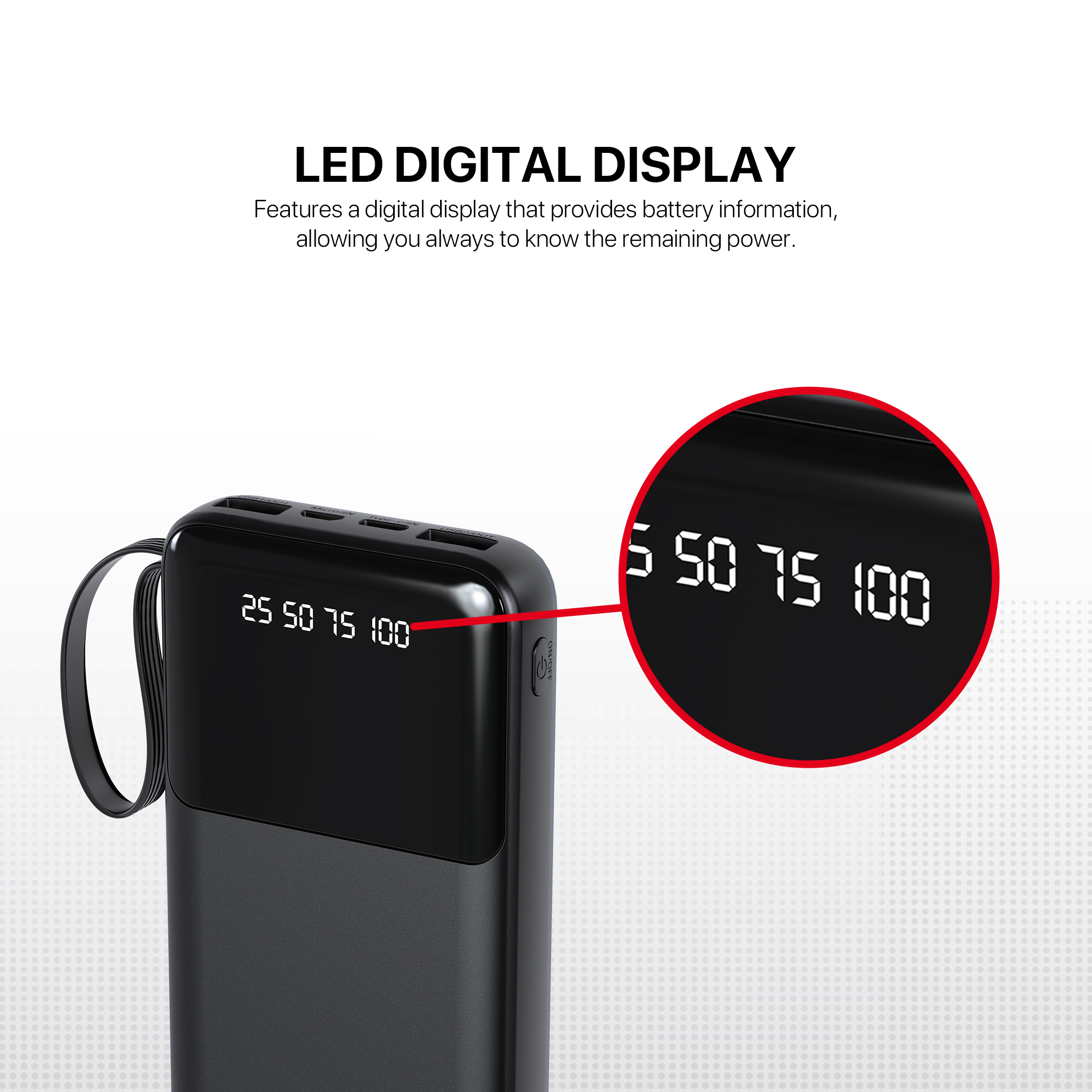 Picture of FANTECH S3 PowerBank 10000mAh Slim Mini Airline Approved Safe Reliable High-Speed Charge PowerPack Portable Power Bank