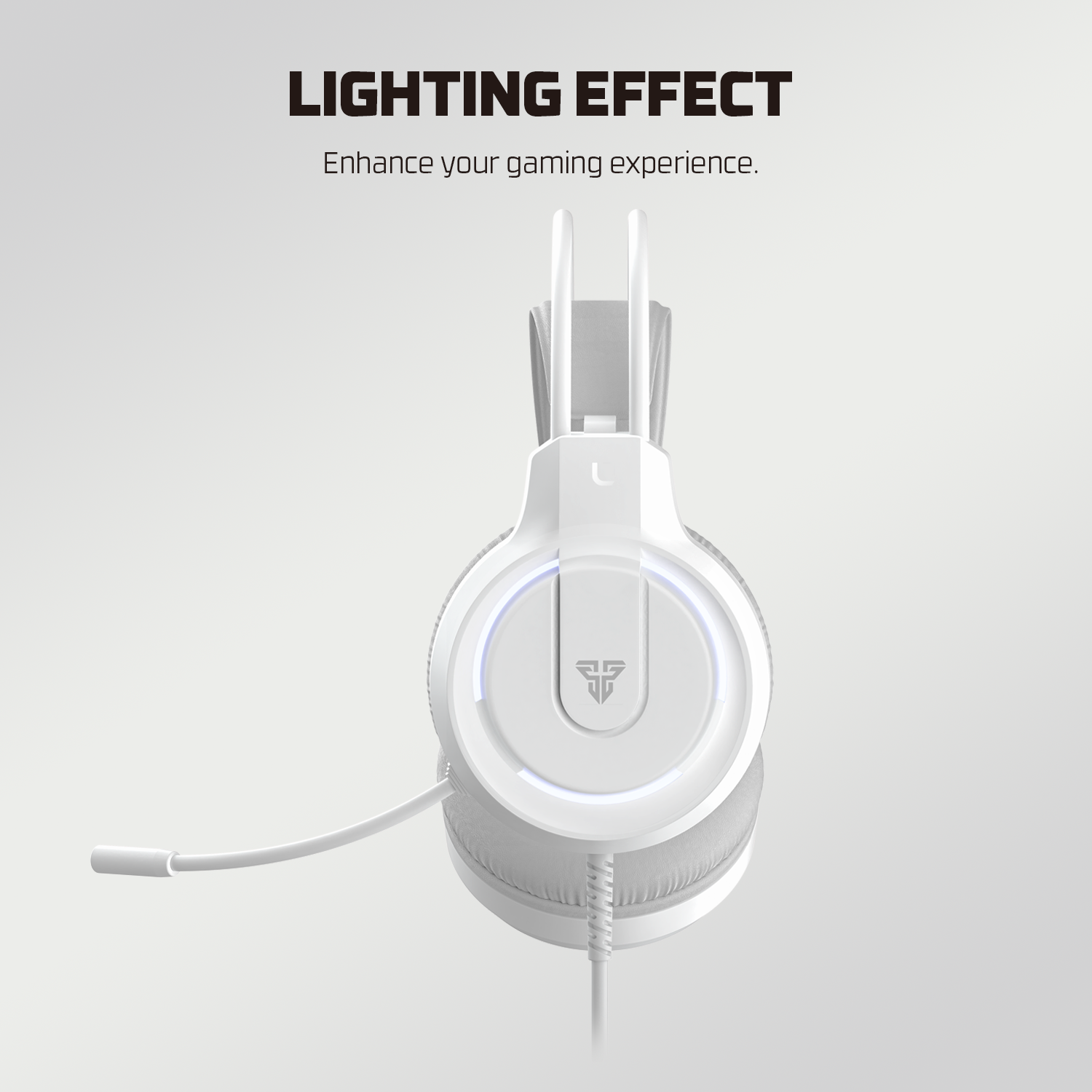 Picture of FANTECH HQ53 FLASH LIGHTWEIGHT WHITE ACCENT LIGHTING GAMING HEADSET SPACE EDITION