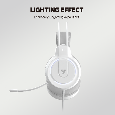 Picture of FANTECH HQ53 FLASH LIGHTWEIGHT WHITE ACCENT LIGHTING GAMING HEADSET SPACE EDITION