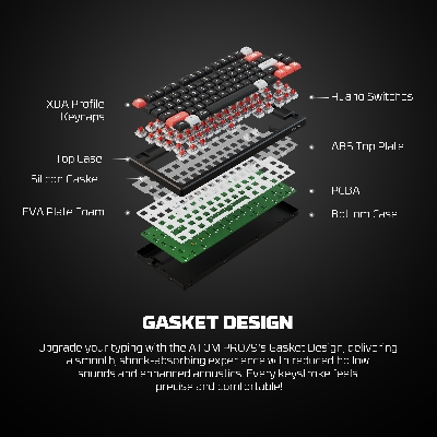 Picture of FANTECH MK917 ATOM PRO79 Wireless Rechargeable Mechanical Gaming Keyboard