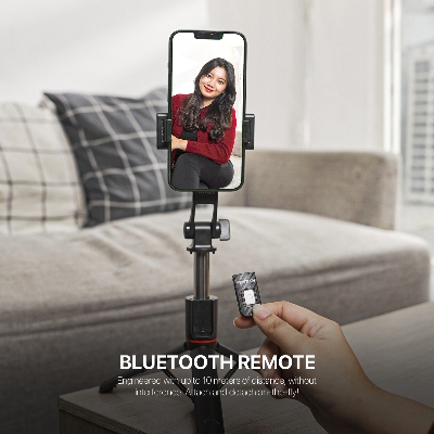 Picture of Fantech SS100 Selfie Stick with Bluetooth Remote Control Monopod