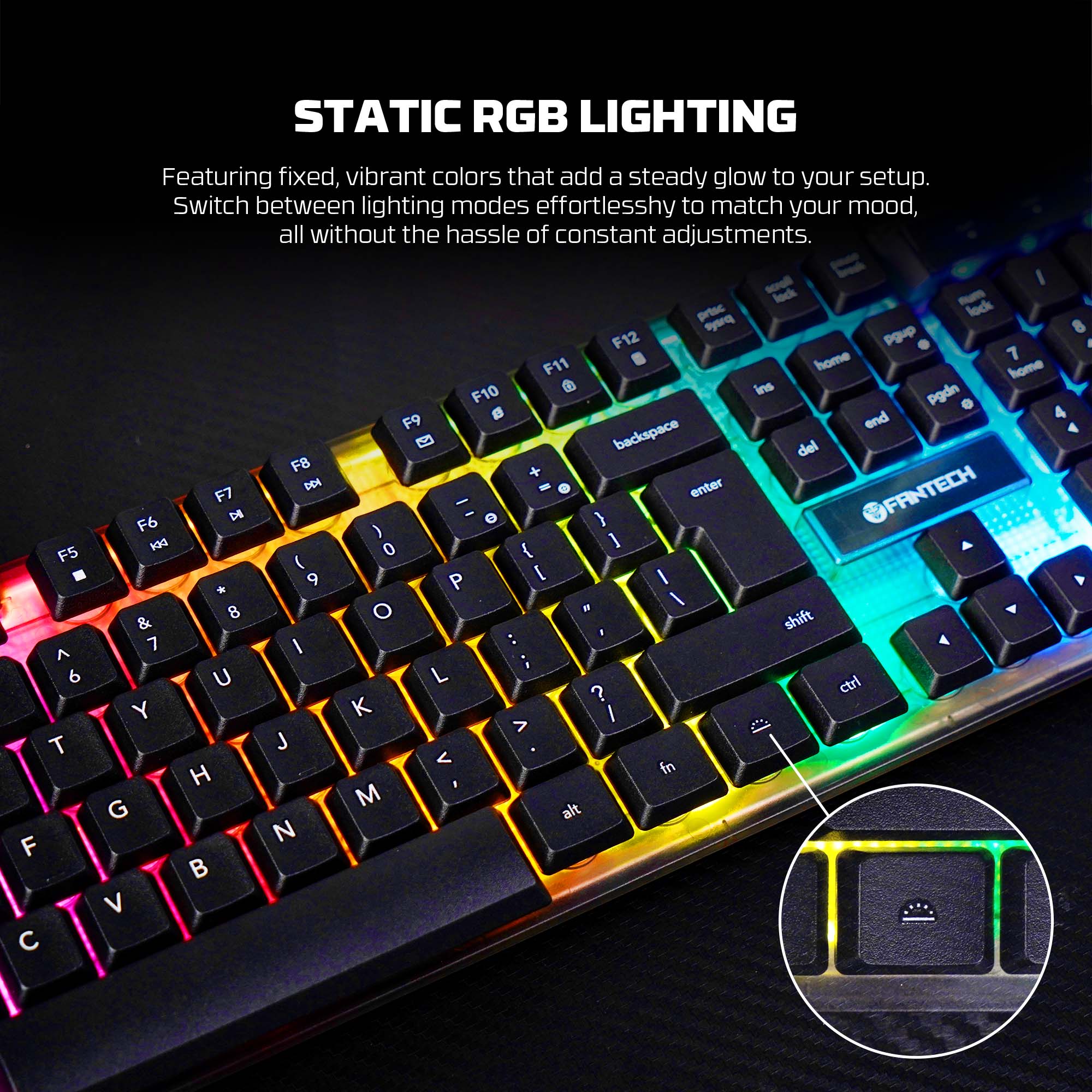 Picture of FANTECH SHIKARI S K515S Wired Gaming Keyboard
