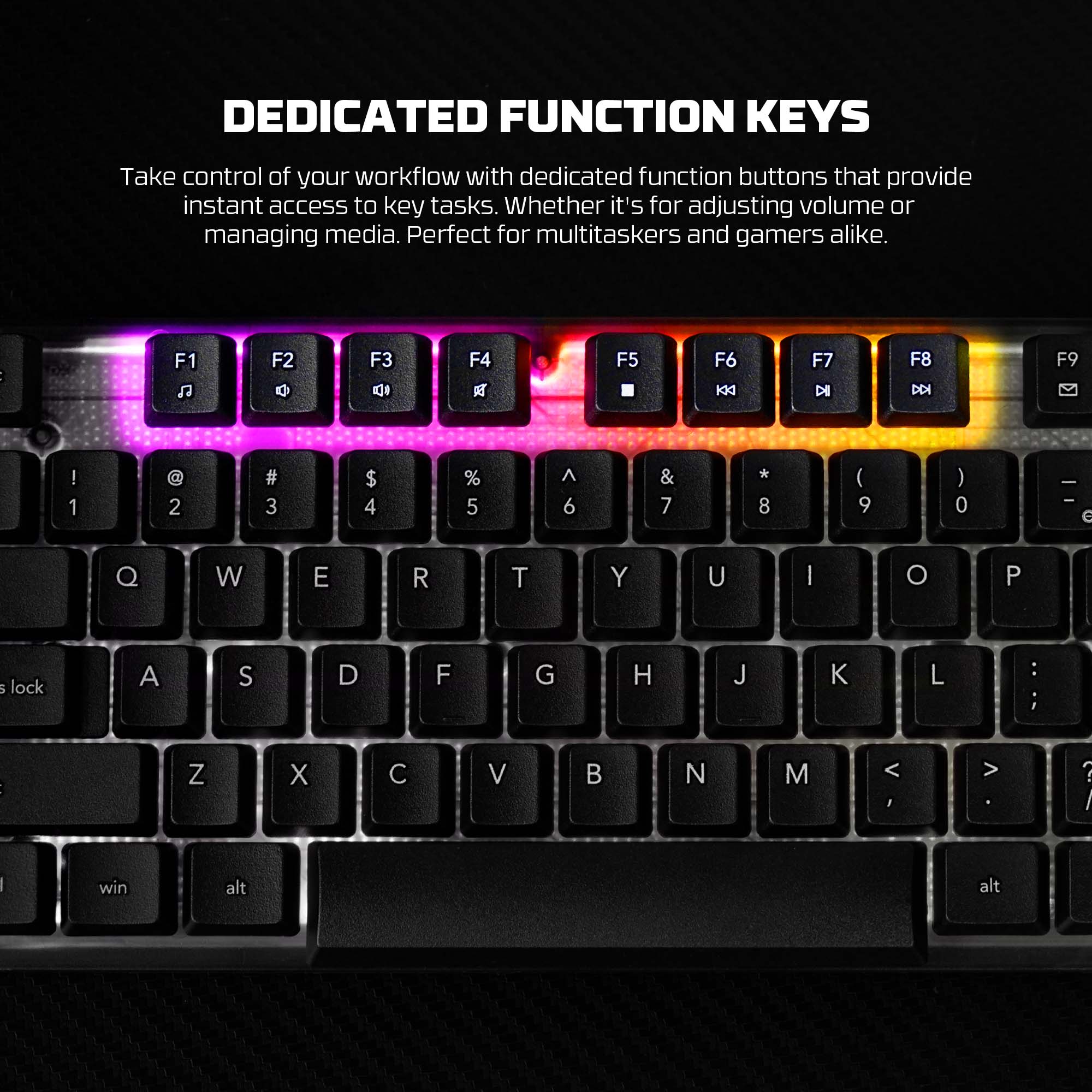 Picture of FANTECH SHIKARI S K515S Wired Gaming Keyboard