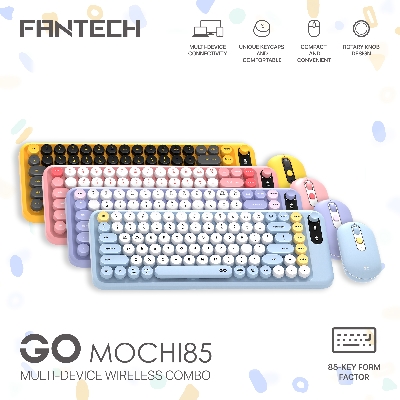 Picture of Fantech Go Mochi85 WK898 Wireless Keyboard & Mouse Combo