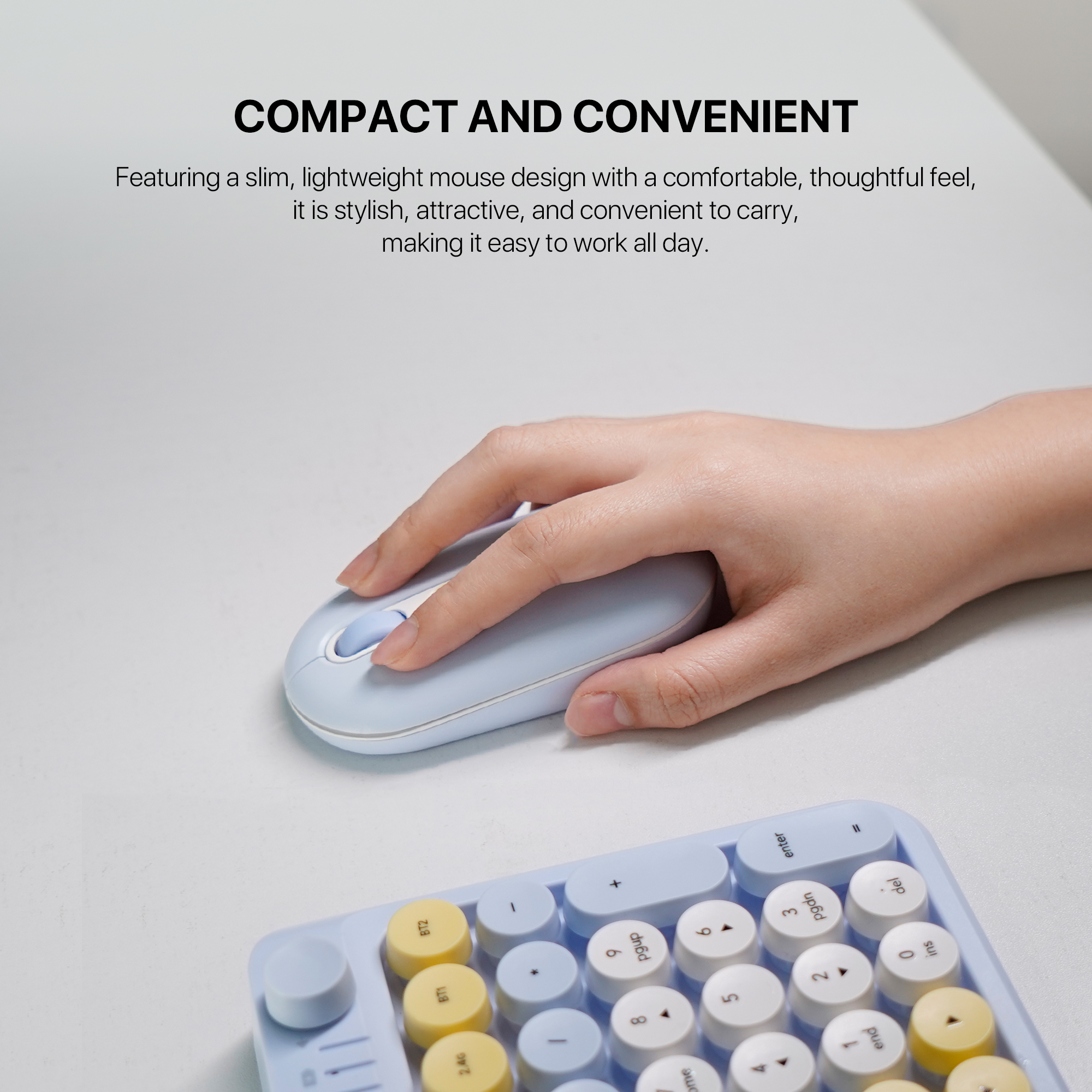 Picture of Fantech GoMOCHI101 WK899 Wireless Keyboard & Mouse Combo