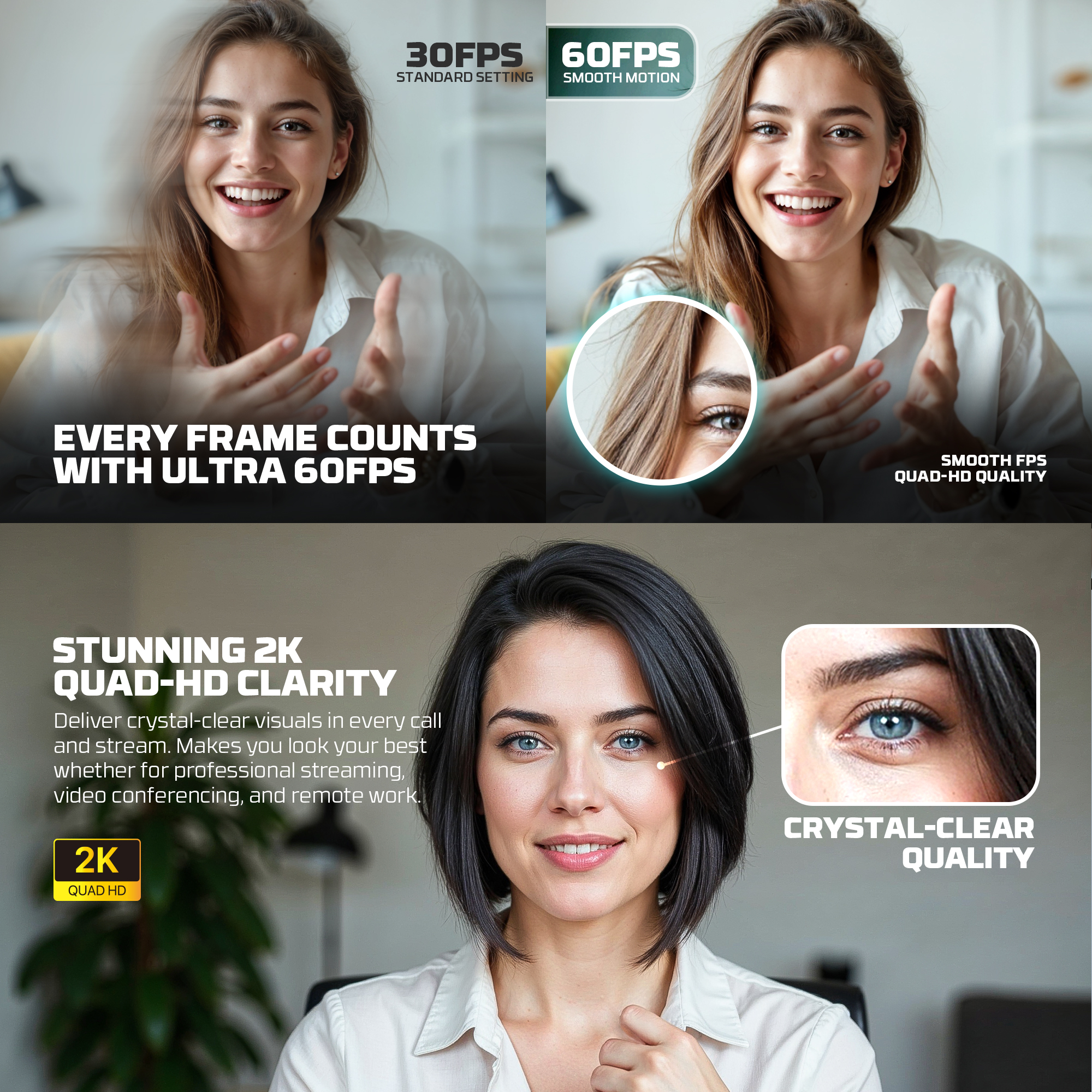 Picture of Fantech Luminous C50 - Quad High-Definition Webcam