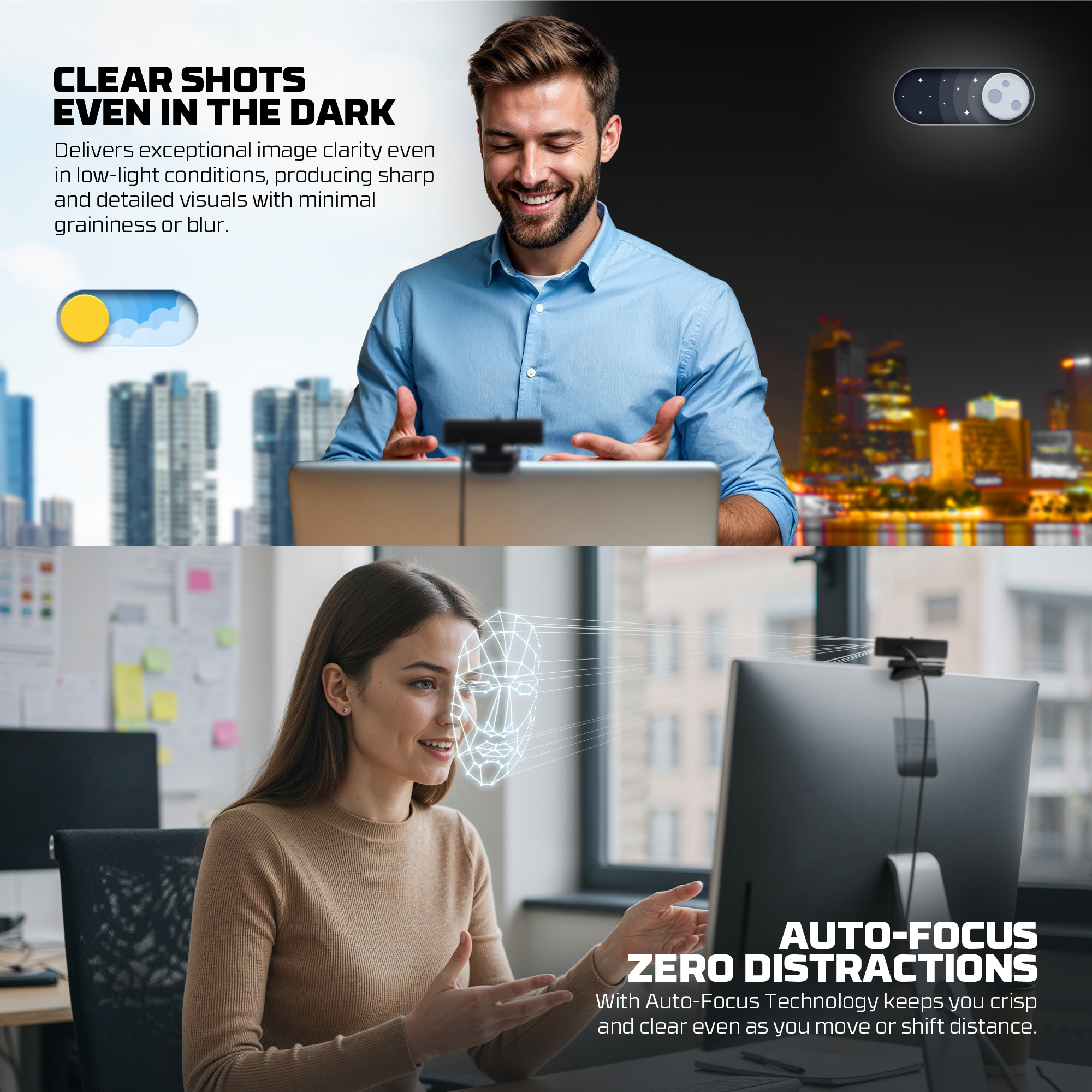 Picture of Fantech Luminous C50 - Quad High-Definition Webcam