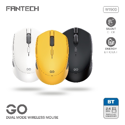 Picture of FANTECH GO 190D DUAL MODE BLUETOOTH WIRELESS MOUSE