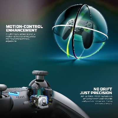 Picture of FANTECH WGP16 NOVA II WIRELESS MULTI-PLATFORM GAMEPAD Gaming Gamers Controller GREY