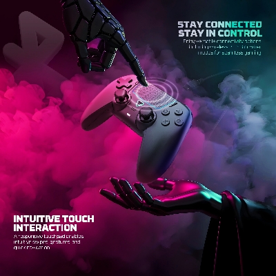 Picture of FANTECH WGP16 NOVA II WIRELESS MULTI-PLATFORM GAMEPAD Gaming Gamers Controller WHITE