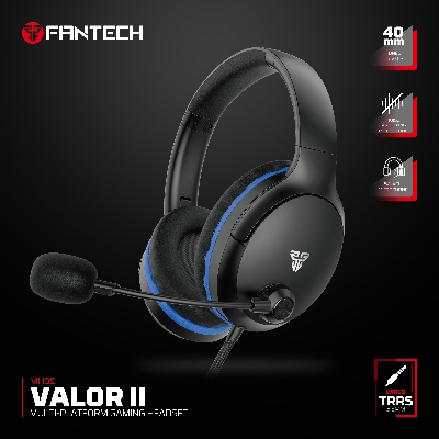 Picture of FANTECH MH89 VALOR II Multi-Platform Gaming Headset BLACK