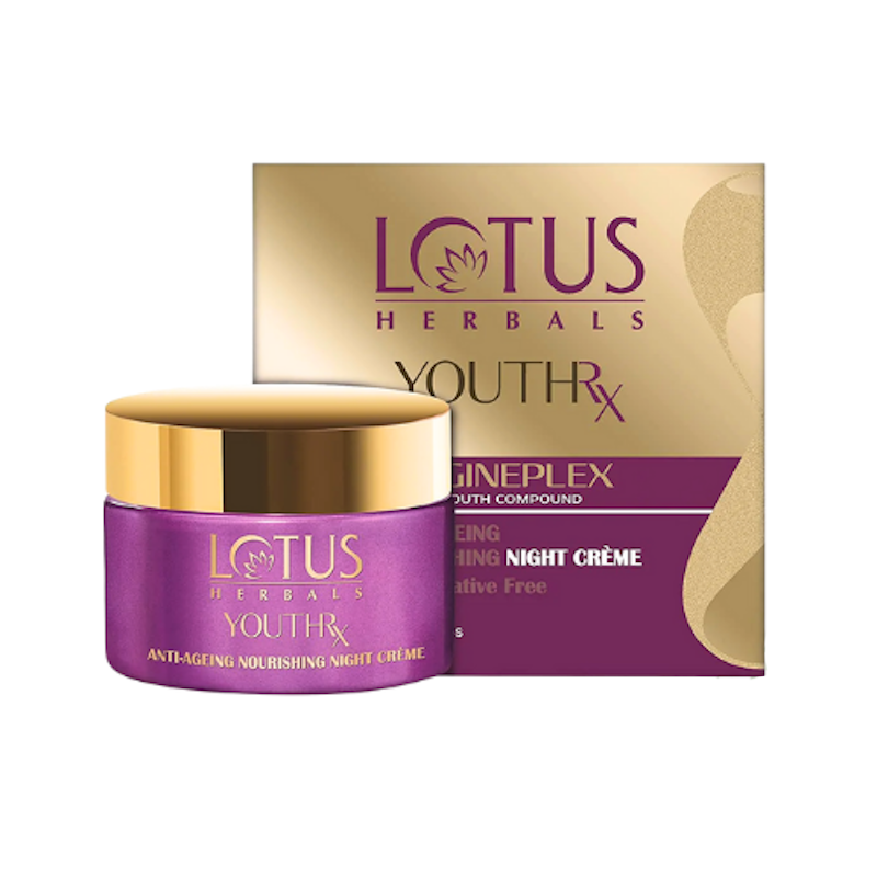 Picture of Lotus Youthrx Gineplex Anti Ageing Nourishing Night Cream - 50gm