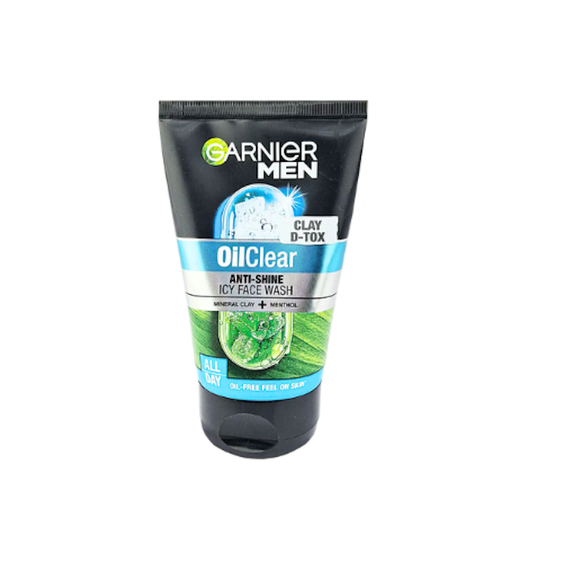 Picture of Garnigr Men Oil Clear Deep Cleansing Icy Face Wash - 50Gm