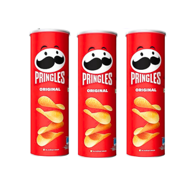 Picture of Pringles Original 158Gm (U.S.A) - 3 Pcs Pack