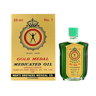 Picture of GOLD MEDAL MEDICATED OIL (Singapore) - 25ML