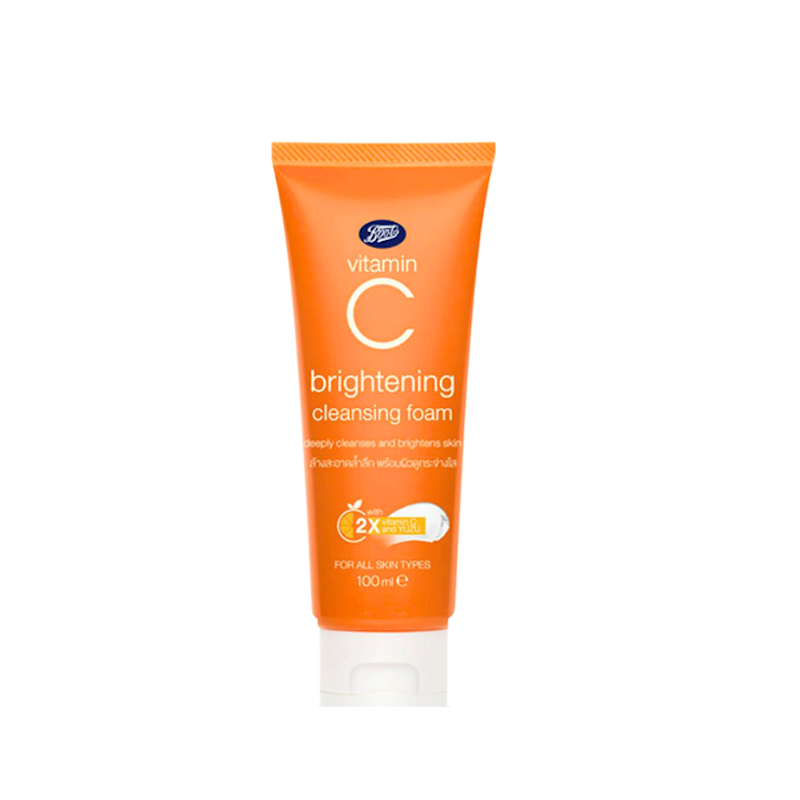 Picture of BOOTS VITAMIN C BRIGHTENING CLEANSING FOAM - 100ML