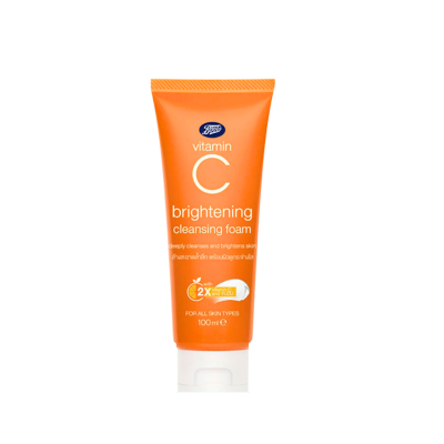 Picture of BOOTS VITAMIN C BRIGHTENING CLEANSING FOAM - 100ML