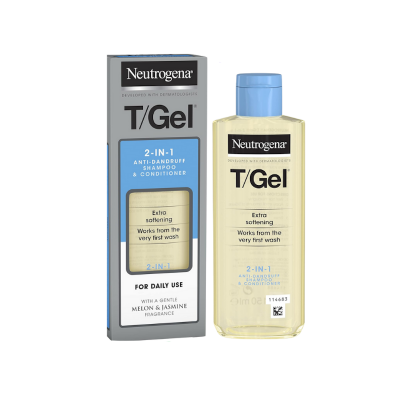 Picture of Neutrogena T/Gel 2 IN 1 Anti - Dandruff Shampoo & Conditioner With A Gentle Melon & Jasmine (UK) - 150ML