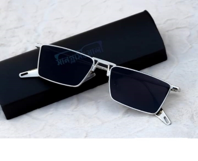 Picture of Sunglasses 2021 Fashion Small Box Metal Frame Rectangle Glasses