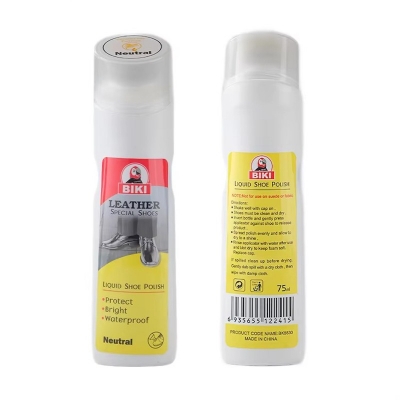 Picture of BIKI LEATHER SPECIAL SHOES LIQUID SHOE POLISH (NEUTRAL) - 75ML