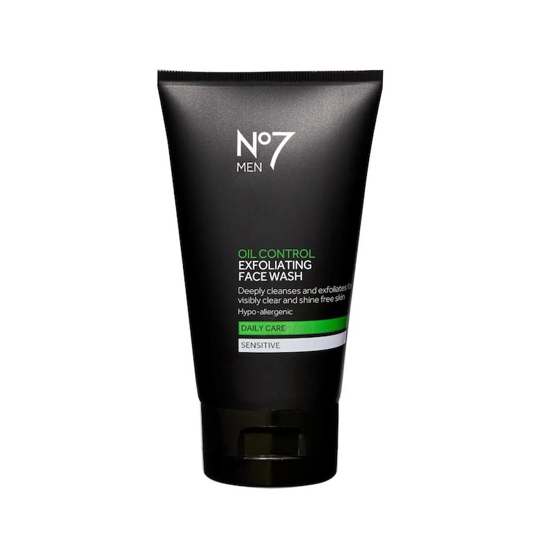 Picture of Men Oil Control Exfoliating Face Wash  No7 (UK) 150ml