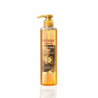 Picture of STREAX GLOSSY SERUM SHINE PARABEN-FREE SHAMPOO - 240ML