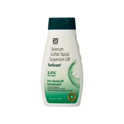 Picture of Selsun Selenium Sulfide 2.5% Dandruff For  Treatment  Shampoo (INDIAN) - 120ml