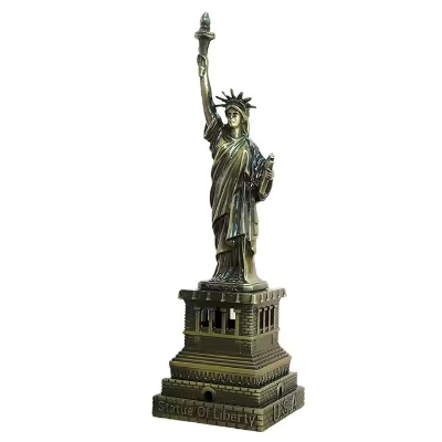 Picture of Premium Metal Statue of Liberty Showpiece for Home Décor – Ideal Gift, High-Quality Chinese Import | Elegant Metal Statue of Liberty Showpiece – Perfect Imported Gift for Home Decorations, Made in China | Stunning Metal Showpiece for Gift – Ideal Decor
