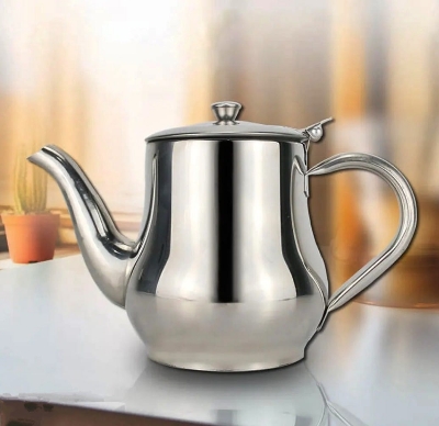 Picture of Stainless Steel Household Tea Kettle with Built-in Oil Filter
